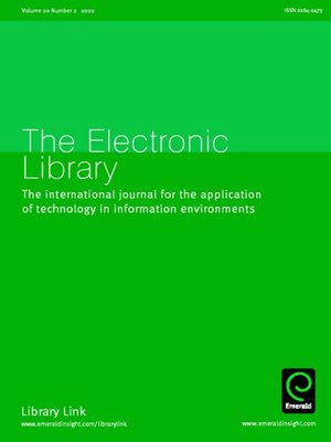 cover image of The Electronic Library, Volume 20, Issue 2